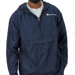 Champion Stadium Packable Jacket - Navy S